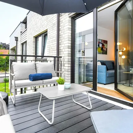 Dock 8 - Balkon, Sauna, Strandnah, Komfort Fuer Ganze Familie Apartament